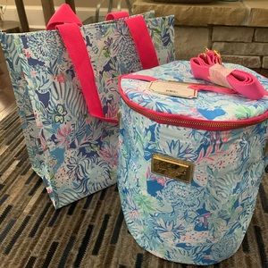 Lilly Pulitzer Lion Around Cooler Tote Bundle